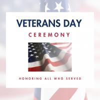 11923 - Veterans Day Ceremony icon