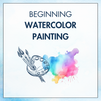 H - 041823 - Beginning Watercolor (Instagram Post)